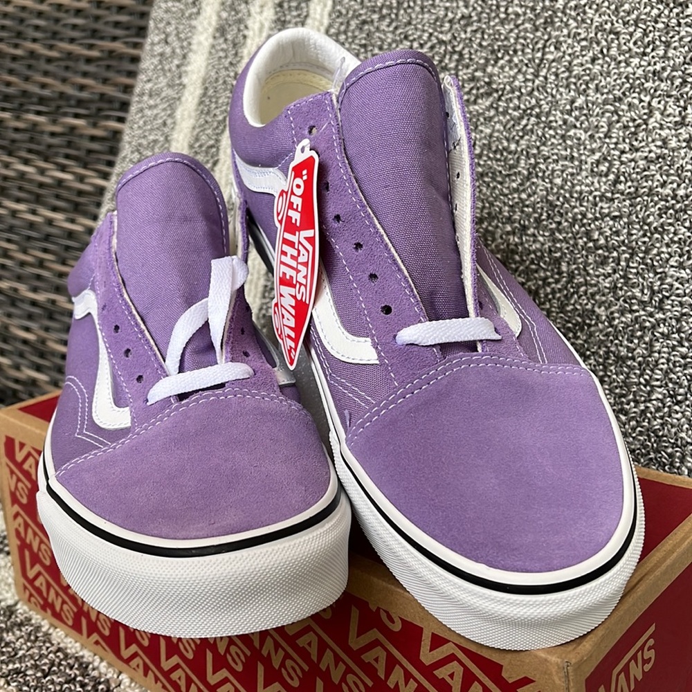 Vans Old Skool Chalk Violet / True White WMNS - Picture 9 of 16